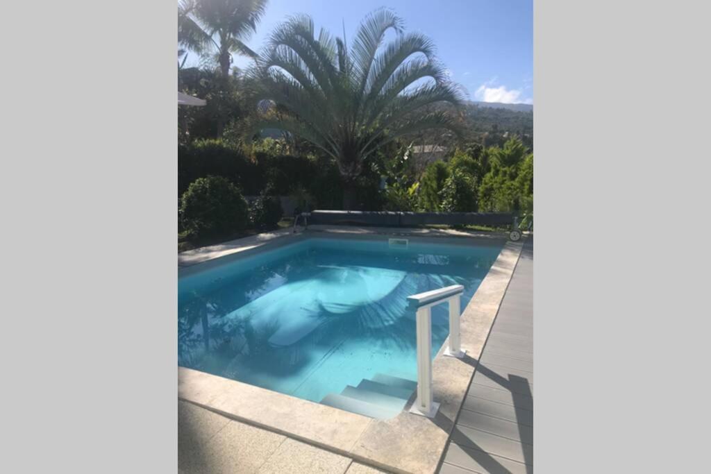 St Leu -Villa D'Artiste, Superbe Vue Mer, Piscine Chauffee Saint-Leu Kültér fotó
